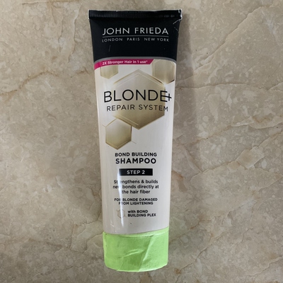 现货澳洲John Frieda Blonde+ Repair System Bond 洗发水250ml