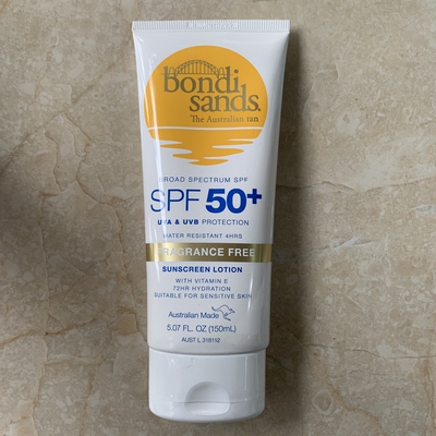 现货澳洲Bondi Sands SPF50+ 防晒霜150ml