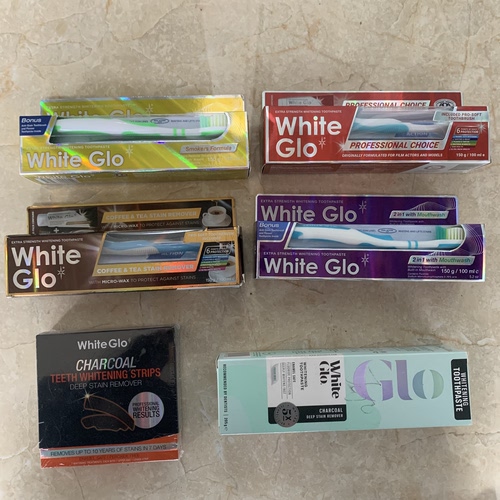 现货澳洲white glo咖啡去茶渍去烟渍焕白牙膏150g