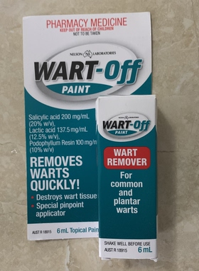 现货澳洲Wart Off Paint液6ml