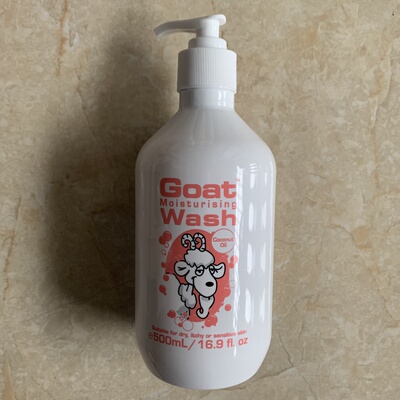 现货澳洲Goat Body Wash With Coconut Oil沐浴露500ml