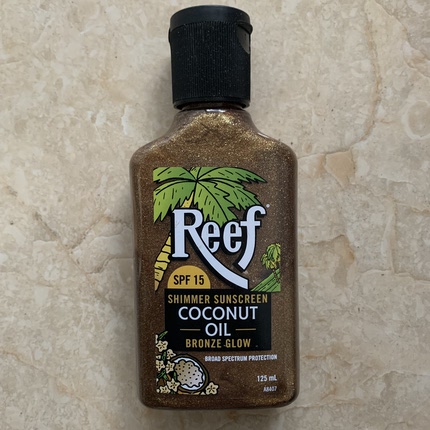 现货澳洲reef椰子油美黑助晒油均匀美黑提亮光泽保湿125ml