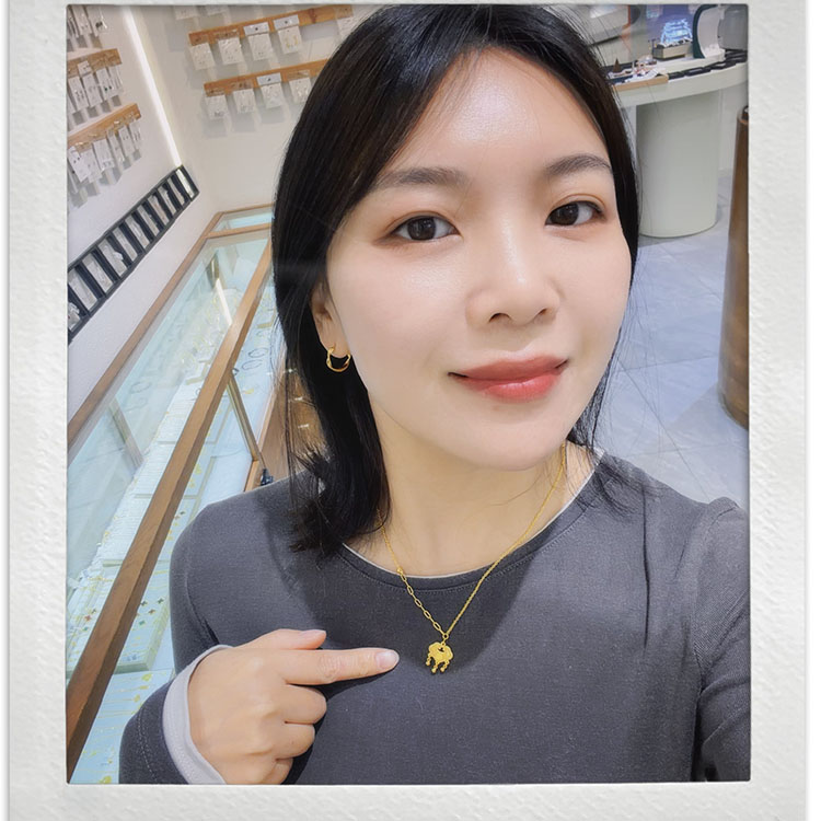 仿黄金镀金女碎冰冰CNC长命锁平安锁百搭短款锁骨链颈链女项链