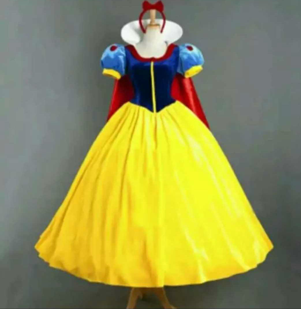 【出租】白雪公主艾莎贝尔天使教母灰姑娘舞台剧演出服cosplay