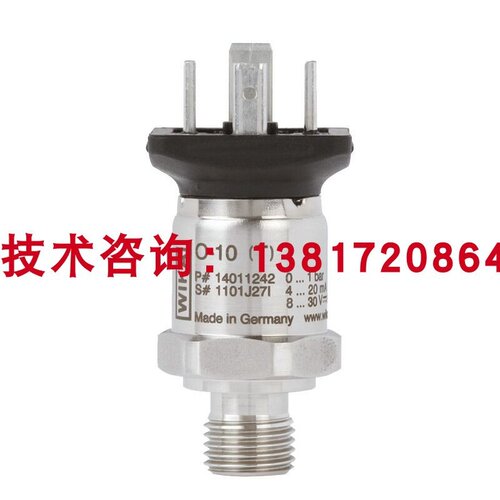 适用于德国威卡O-10(T)压力传感器0-40MPA 4-20ma压铸机液压机