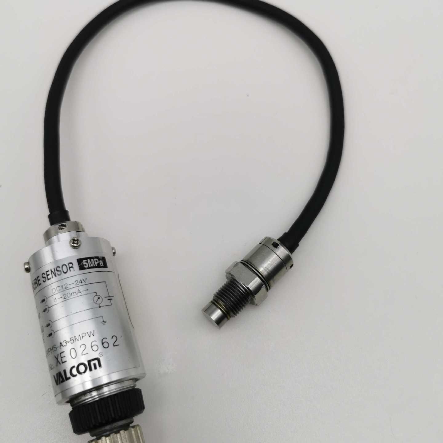 适用于VALCOM沃康压力传感器VFHS-A3-5MPW平膜压力变送器4-20ma/