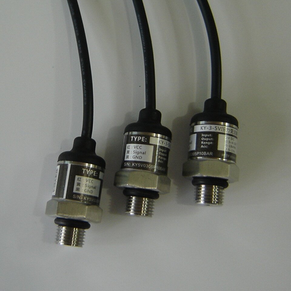 适用于不锈钢塑壳引线式物联网压力传感器 三线式0-2MPa压力
