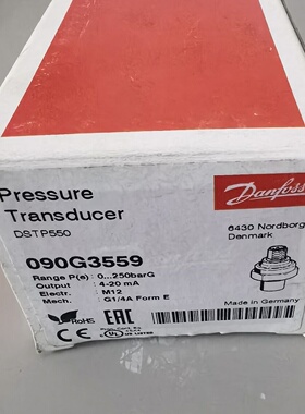 适用于DST P550 090G3559丹佛斯压力变送器0-250bar液压气压油压4