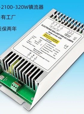 适用于工业废水处理紫外线灯ZW320D19W-ZW1554 RH9-2100-320W电子