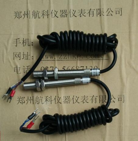 适用于无源磁电转速传感器 汽轮机测速探头 M16x1尺寸规格航科