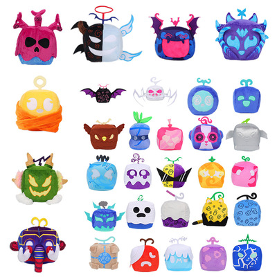 2024 New Blox Fruits Figurines Plush Toy Anime Adventure