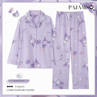 Cute Sanrio Cartoon Pajamas Anime Hello Kitty Pants Multicol