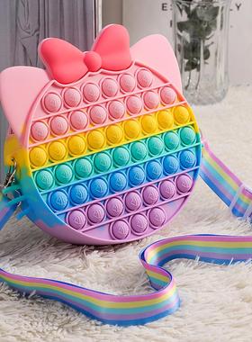 Pop Fidget Toys Backpack Its For Girls Kids Children Pops Fi