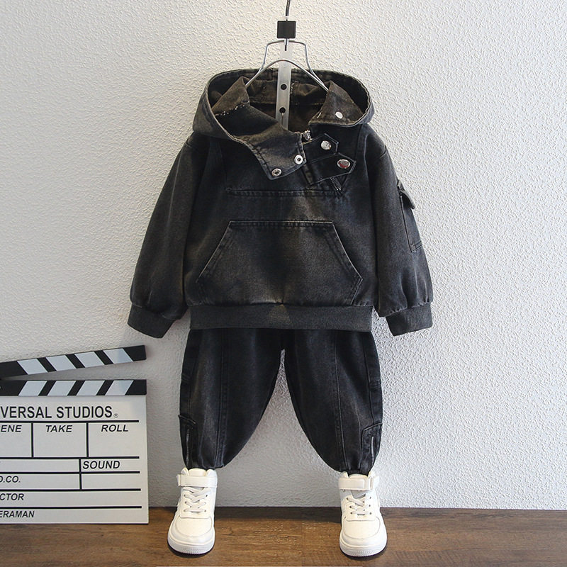 男童秋装套装2026新款儿童装帅气时髦潮秋季男宝宝春秋款洋气