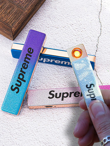 潮牌卡通电子打火机usb充电