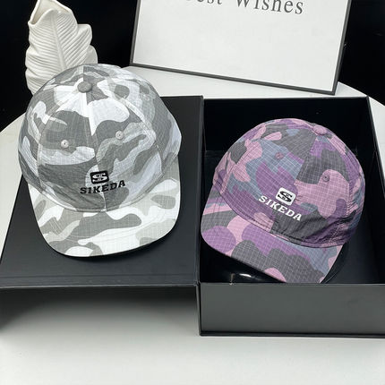 2026春夏新款SIKEDA迷彩棒球帽男女夏季速干透气运动鸭舌帽潮帽子