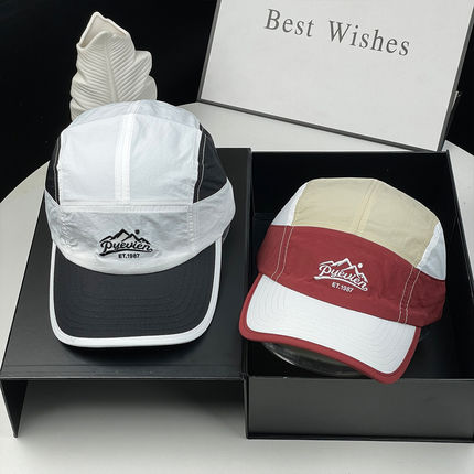 新款春天户外速干撞色棒球帽男女夏季透气遮阳鸭舌帽登山运动帽子