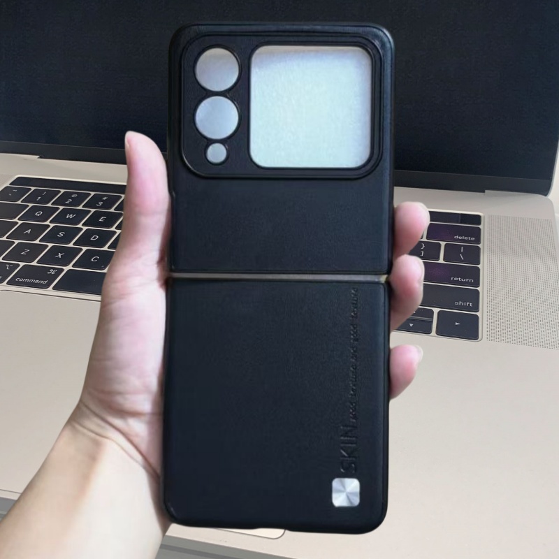 适用三星ZFilp5商务贴皮壳