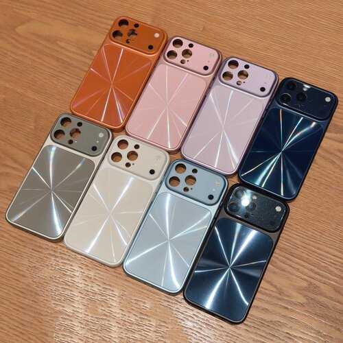 适用苹果17ProMax秒变17极光CD纹壳17Pro全包16Pro镭射iPhone15Plus防摔精孔14新款13Pro手机壳13保护套硬壳