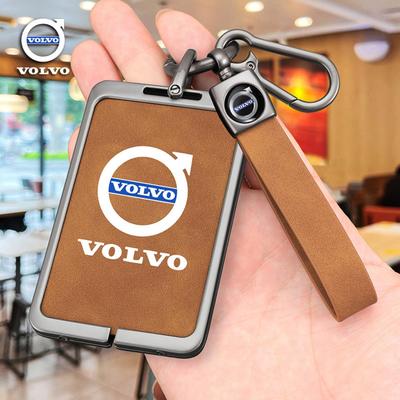 适用沃尔沃em90卡片钥匙套2024款ex30感应nfc智能卡包车保护壳扣