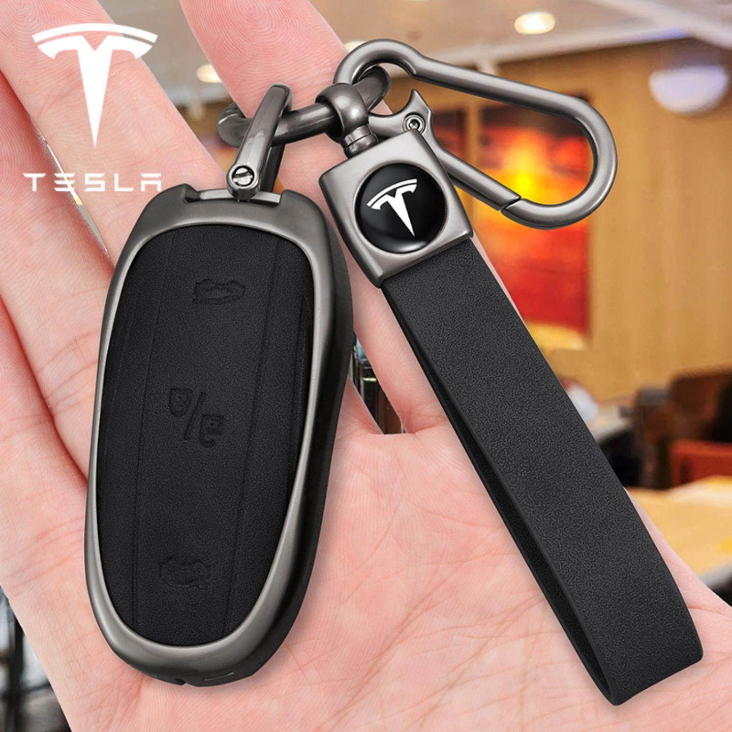 适用于特斯拉model3钥匙套modelYSX钥匙壳全包实体保护套改装配件