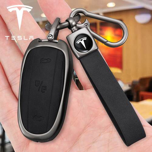 适用于特斯拉model3钥匙套modelYSX钥匙壳全包实体保护套改装配件