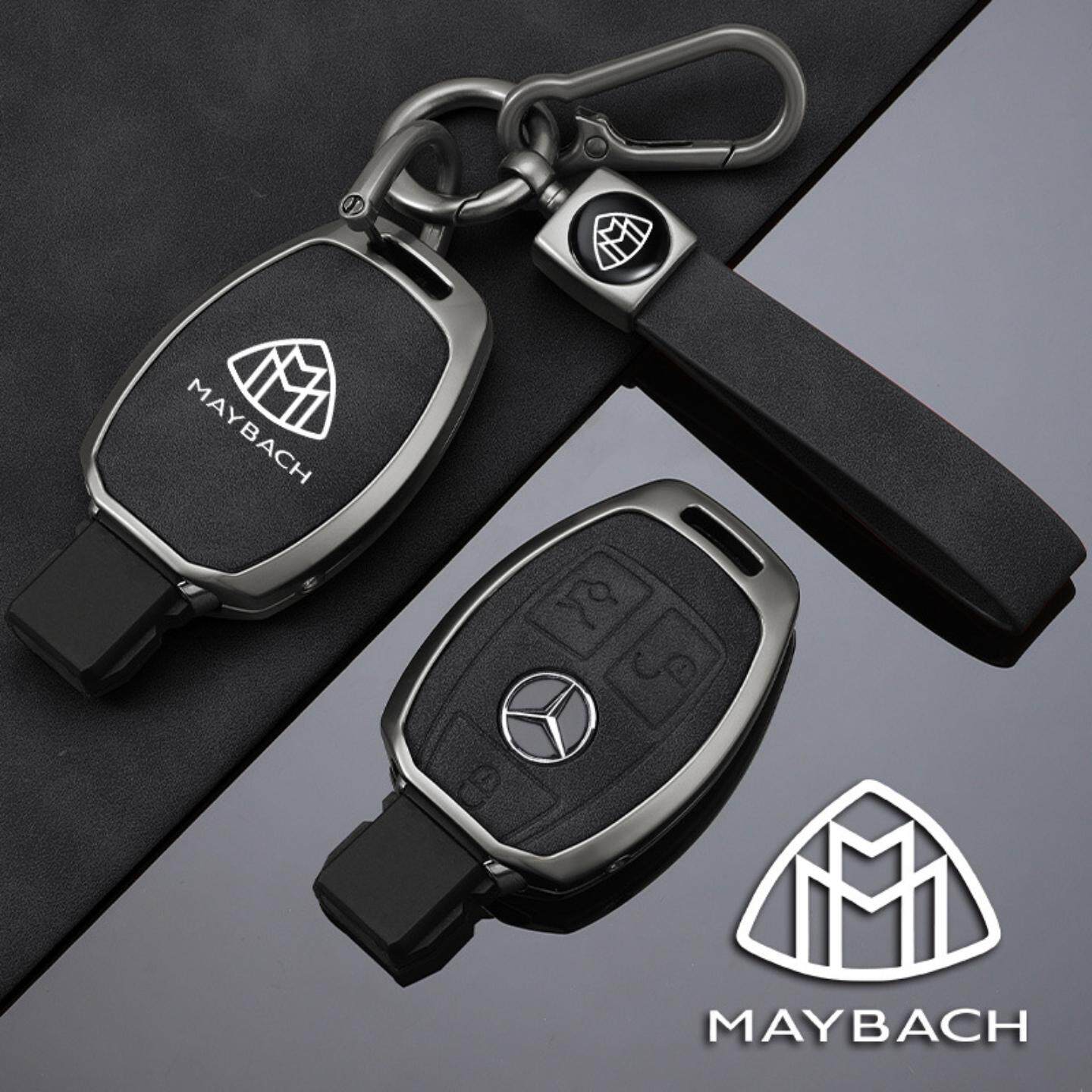 适用奔驰迈巴赫S320L钥匙套S级/S450/GLS480/GLS600/S500高档壳扣