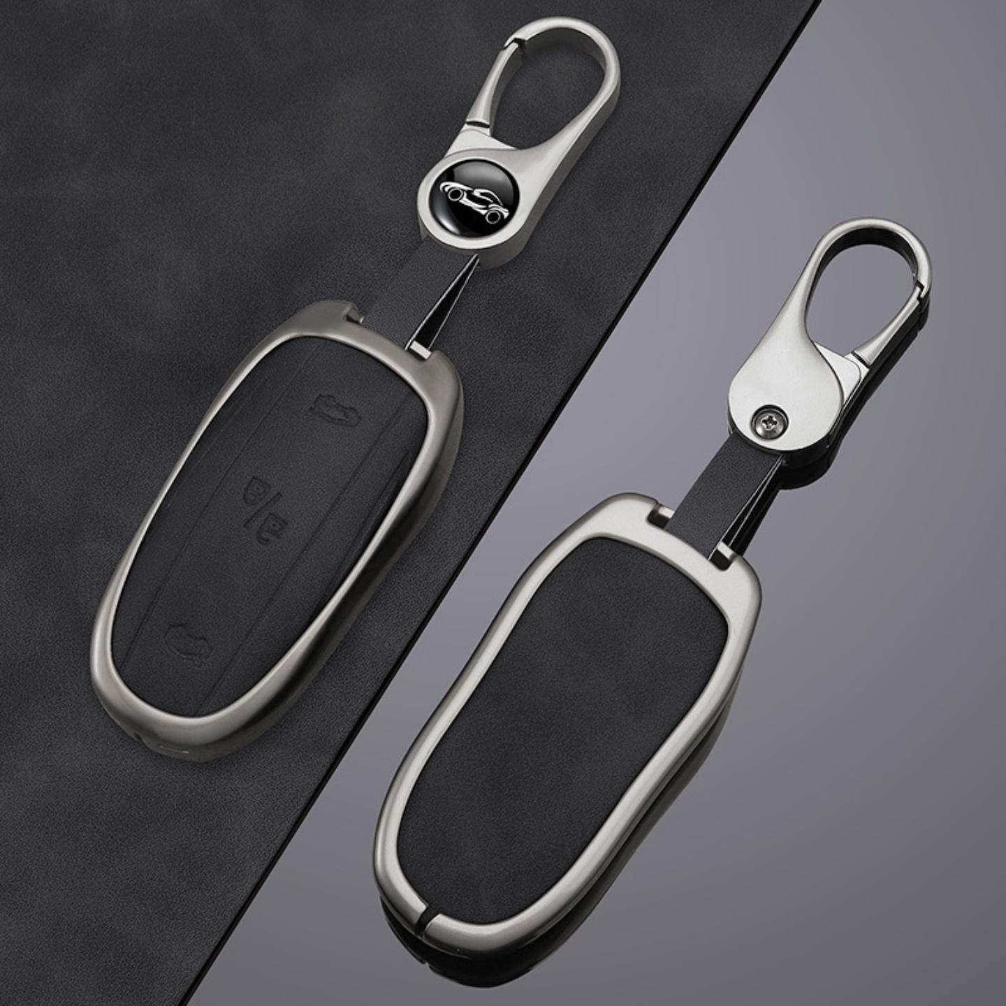 适用特斯拉model3钥匙套modely车models锁匙modelx实体保护壳包扣