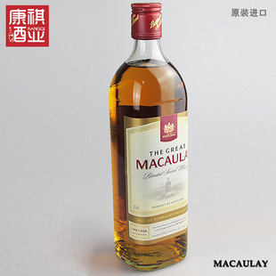 英国原装进口 Macaulay麦高瑞威士忌促销洋酒鸡尾酒40度苏格兰