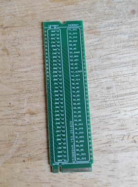 m.2接口 nvme mkey 2280接口测试板，用于测试m.2 mkey接口