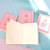 记事本小号随身便携式 小本子可爱少女迷你胶套本小学生文具奖品