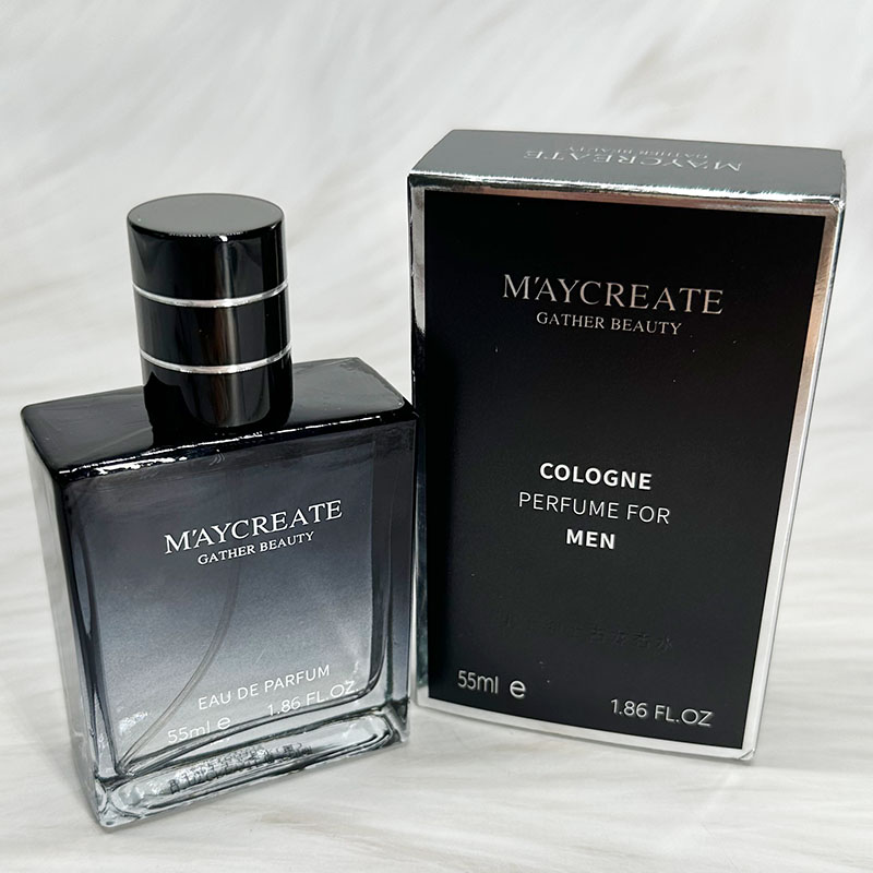 MAYCREATE健美创研男士绅士古龙香水（黑）  55ml淡香水持久留香