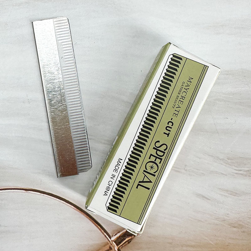 健美创研修眉刀片美容院专用专业修眉刀片刮眉刀10片装剃毛刀化妆