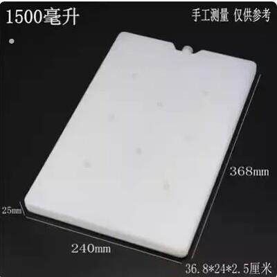 摆摊专用冰板冰板大号注水冰晶盒冰排砖保温袋冷藏炼运输冷冻反覆