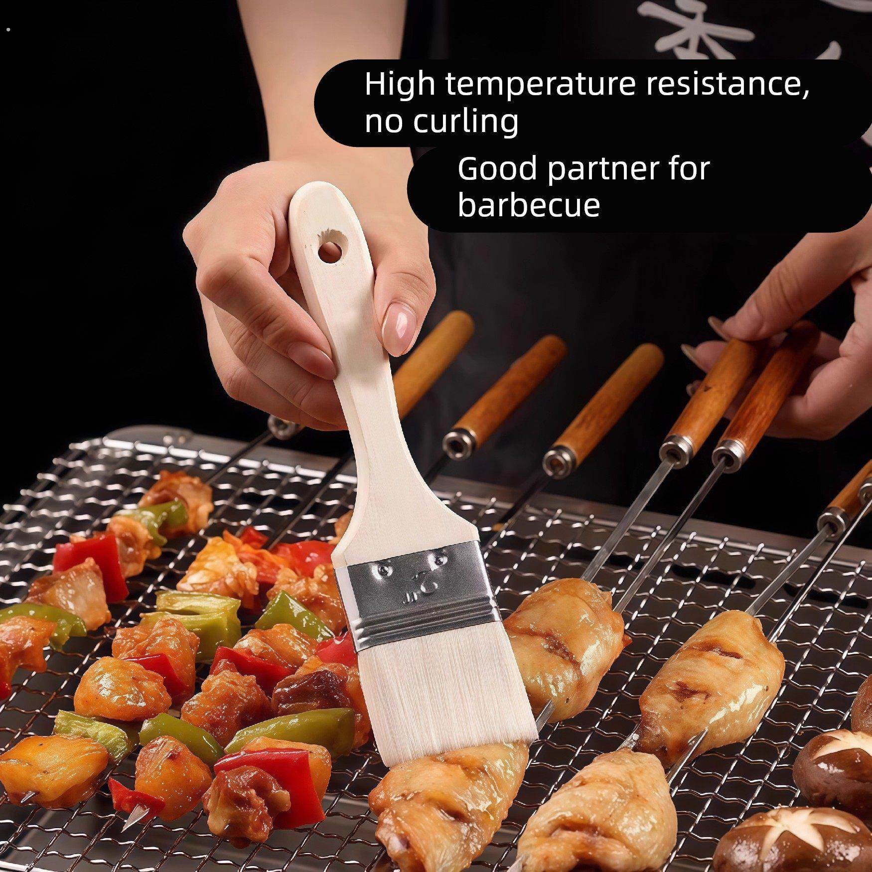 食品级羊毛刷烧烤油刷子厨房烙饼刷油酱用品工具家用烘焙耐高温小,厨房/烹饪用具,烧烤刷,淘宝优惠券,粉丝福利购,淘宝优惠卷