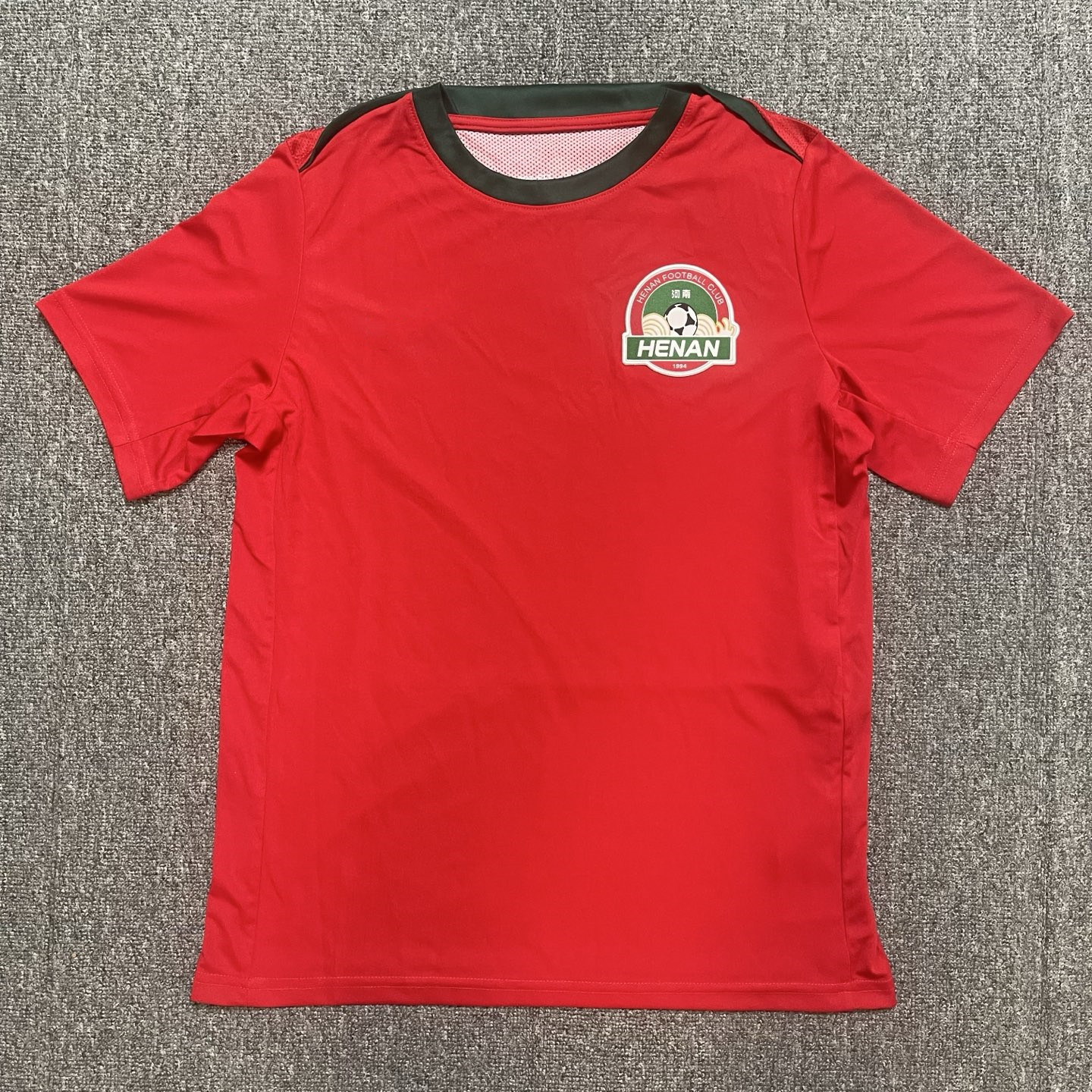 河南建业训练服短袖无袖足球服球员教练款组队2025新款中超球衣