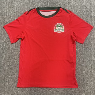 河南建业训练服短袖无袖足球服球员教练款组队2025新款中超球衣