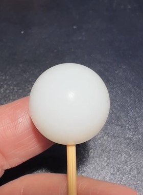 新疆白玉籽料圆珠直径20mm锁骨链手链配珠散珠单珠多宝手串搭配