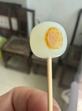 新疆和田玉白玉籽料红皮散珠老型珠单珠子直径13*12珠苏工玉珠
