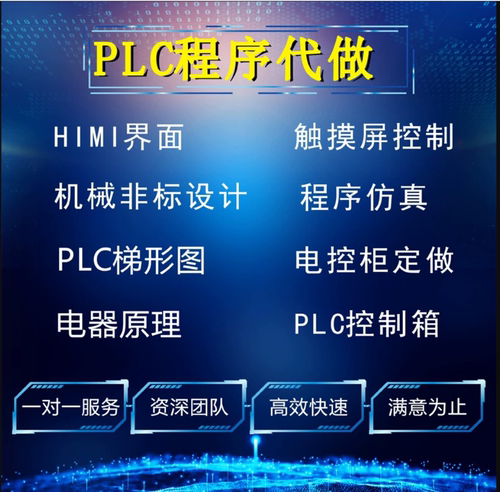 PLC程序设计开发代画图编程
