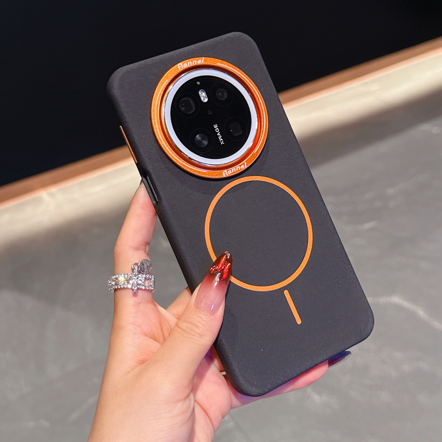 简约小众适用华为Mate70pro手机壳新款磁吸mate70防摔壳复古大象皮纹m70pro+高级感全包保护套60pro时尚潮款
