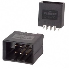 178323-2 全新原装6p直脚3.81mm间距母形插口AMPTE品牌连接器供应