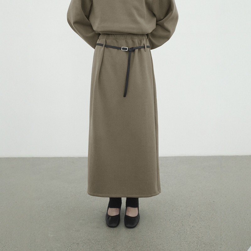 FN加绒加厚显瘦松弛感A字半身裙