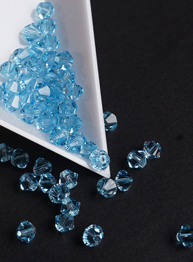 4mm奥地利人造玻璃水晶法式刺绣手工diy串珠挂配件珠绣材散珠