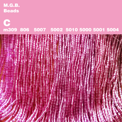 MGB粉角珠2mm串珠钉珠