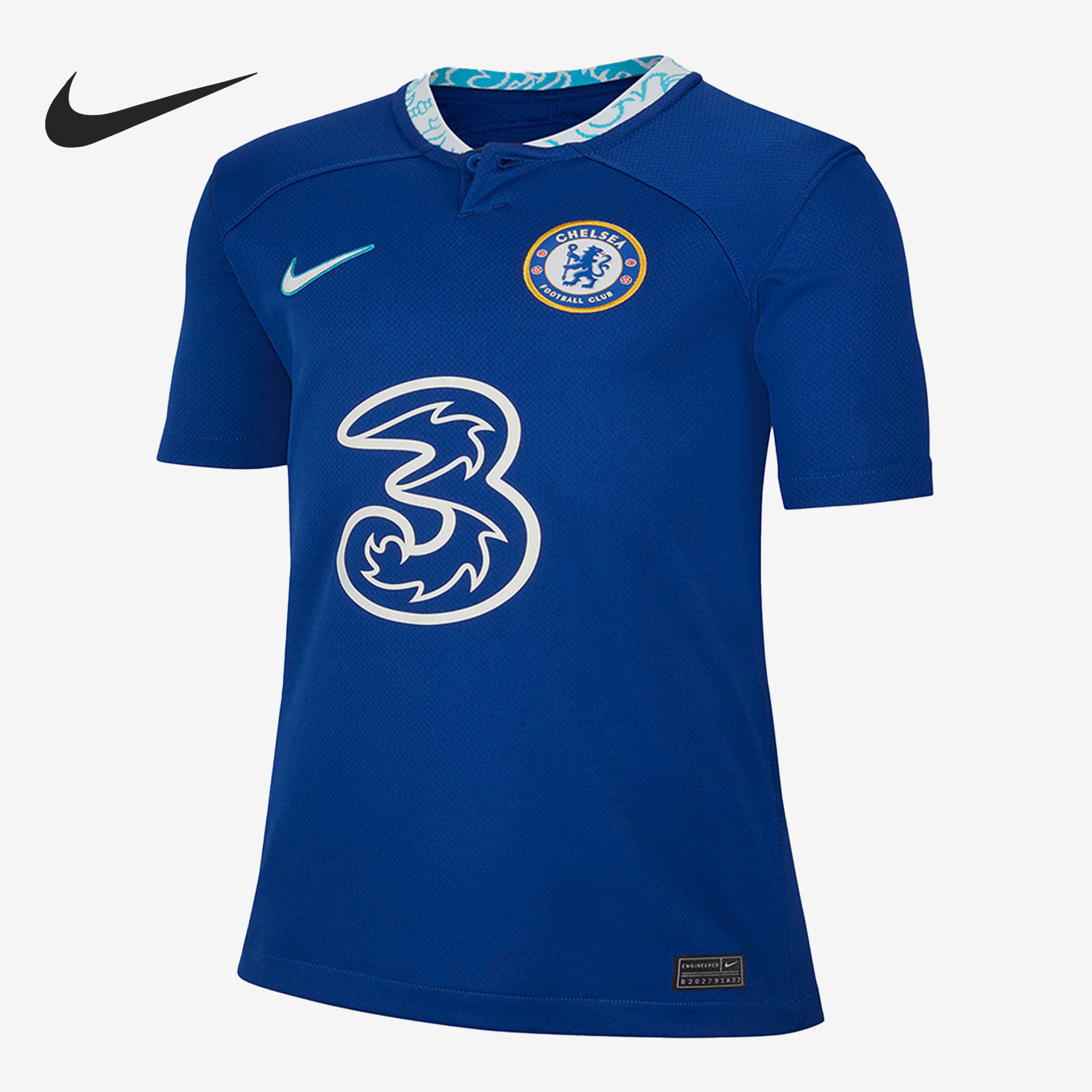Nike/耐克正品22-23切尔西主场球迷版大童舒适足球球衣DJ7848-496,童装/婴儿装/亲子装,T恤,淘宝优惠券,粉丝福利购,淘宝优惠卷