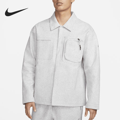 Nike/耐克正品春季新款男子户外运动休闲翻领外套DV9993-077