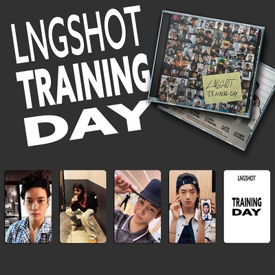 LNGSHOT  Training Day专辑卡EP卡特典卡明信片周边自印卡高颜卡