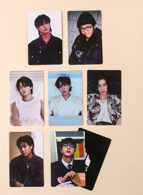 防弹少年团周边收藏卡明信片12周年festa小卡自制闵玧其金泰亨ins