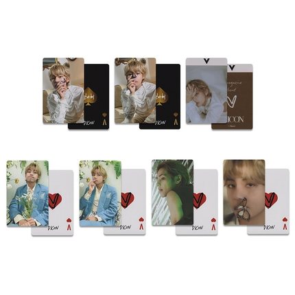 防弹少年团金泰亨VICON DICON ISSUE N°16杂志小卡D社随机卡自印